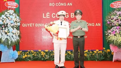 New Director of Soc Trang Provincial Police Department takes office