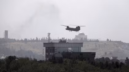 Taliban enter Afghan capital as US diplomats evacuate by chopper