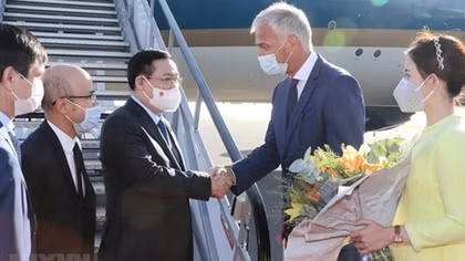 NA Chairman begins working visit to EP, Belgium