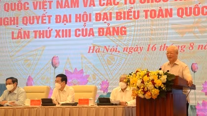 Fatherland Front must protect Party’s ideological foundation: Party leader