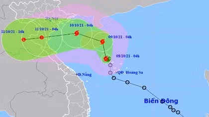 North-central Vietnam braces for Lionrock storm