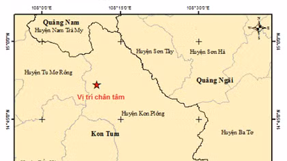 Two minor quakes jolt Central Highlands province