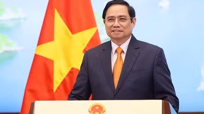 Remarks by PM Pham Minh Chinh at the 2021 Global Trade in Services Summit