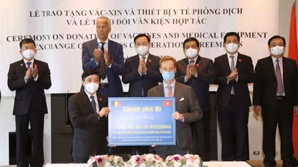 Belgium supports Vietnam’s COVID-19 fight