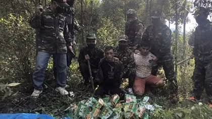 Three arrested for smuggling 46kg of crystal meth from Laos into Vietnam