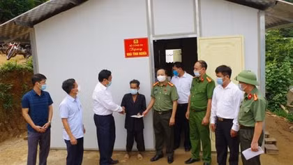 Housing project brings homes to poor people