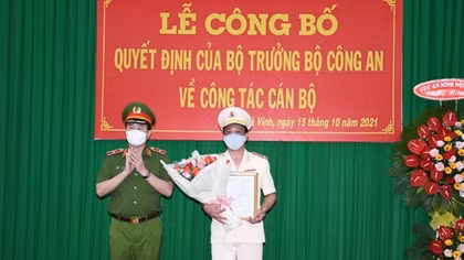 New Director of Tra Vinh Provincial Police Department appointed