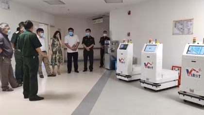 HCMC deploys VIBOTs in the fight against COVID-19