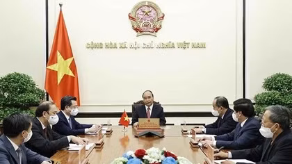 Vietnamese, Cuban Presidents discuss measures to further promote bilateral ties