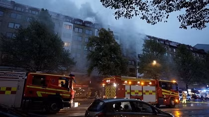 Explosion hits building in Sweden's Gothenburg, 25 in hospital