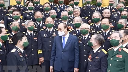 Soldiers serving Ho Chi Minh Trail at Sea make legendary feats, sacrifices: President