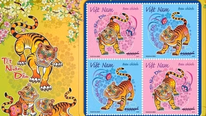 Year of Tiger stamp collection launched