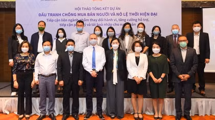 Project “Tackling modern slavery from Vietnam”" closes