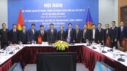 ASEAN pledges stronger cooperation in fighting transnational crime