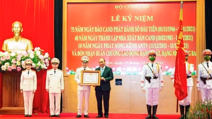Public security press, media and publishing sector honored with Labor Medals