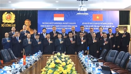 Vietnam, Indonesia further cooperate in tackling security challenges