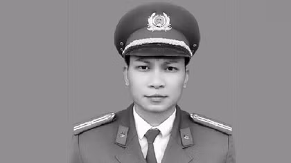 Police officer dies while fighting Typhoon No.3