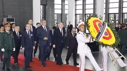Foreign leaders pay last respects to Vietnamese Party chief