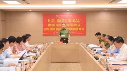 Agencies requested to step up drafting of National Target Program on countering drug crime