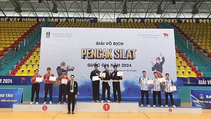 Public security athletes win 2 golds at National Pencak Silat Championship