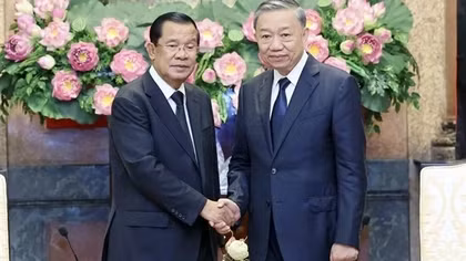President of Cambodian People’s Party congratulates Party General Secretary, State President To Lam
