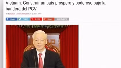 Argentine newspaper publishes Party leader’s article