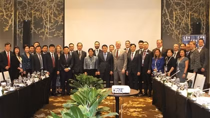 Deputy Minister Luong Tam Quang receives delegation from the US-ASEAN Business Council