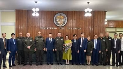 Ministry of Public Security of Vietnam, Cuban Ministry of Interior seek to strengthen cooperation