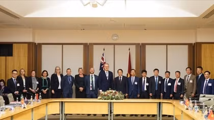 First Vietnam – Australia Ministerial Security Dialogue takes place in Australia