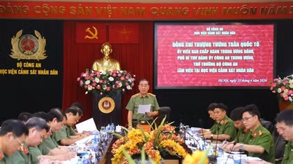 People’s Police Academy requested to become key national tertiary education center