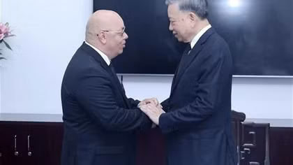 President To Lam receives Algerian Minister of War Veterans and Rights Holders