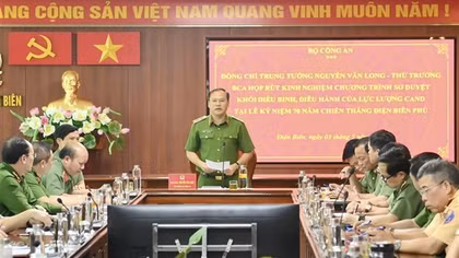 Police forces doing their best to ensure absolute security and safety for 70th anniversary of Dien Bien Phu Victory