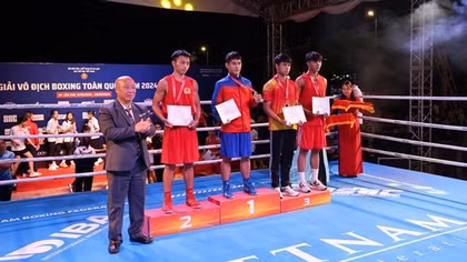 Public Security Boxing Team wins 6 medals at 2024 National Boxing Championship