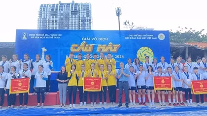 People’s Public Security Team wins 3 medals at National Youth Sepak Takraw Championship 2024