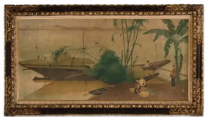 350 paintings featuring 20th-century Vietnamese art put up for sale