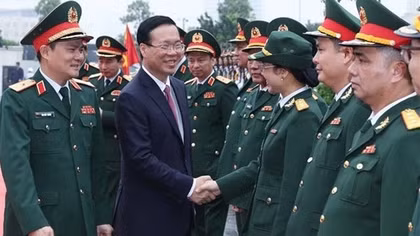 President asks Viettel to continue leading status in telecoms industry