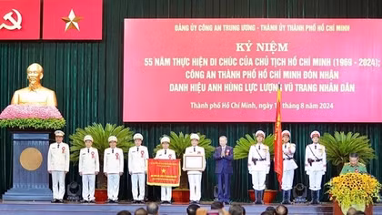 People’s Public Security Forces continue to study and implement President Ho Chi Minh’s Testament