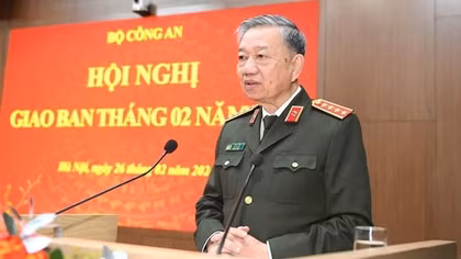 Ministry of Public Security reviews work of Public Security Forces in February