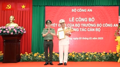 New Director of Soc Trang Provincial Police Department appointed