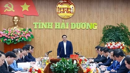 PM suggests Hai Duong focus on green growth on several pillars