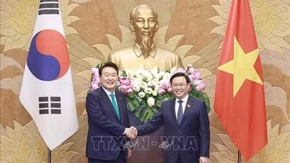 National Assembly Chairman meets RoK President