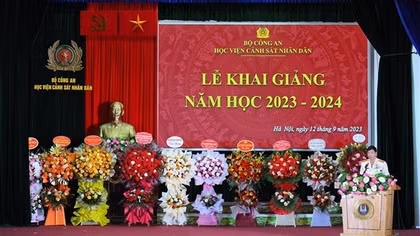 People's Police Academy striving to meet standards for an international training institution