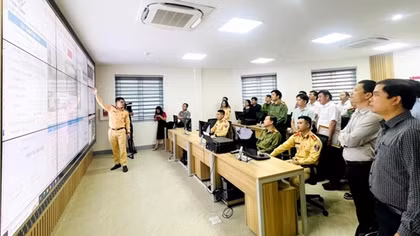 1,200 security cameras operate effectively in Ha Tinh City