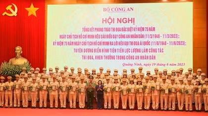 MPS praises officers in charge of emulation and commendation work