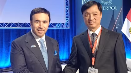 Deputy Minister Nguyen Duy Ngoc attends the 91st INTERPOL General Assembly