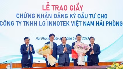LG Group injects additional US$1 billion into Hai Phong factory