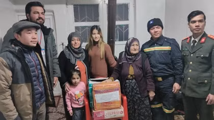 Rescue team of MPS visits Vietnamese citizens affected by earthquake in Turkey