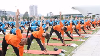 9th International Day Of Yoga–One World, One Health
