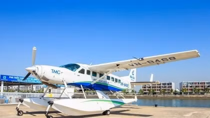 First commercial seaplane flight to Co To Island conducted