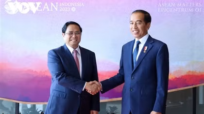 Indonesia, Vietnam aspire to further promote strategic partnership